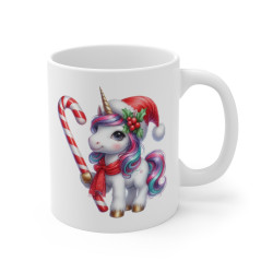 Mug Licorne de Noël - Tasse Adorable et Festive - Idée Cadeau Magique pour les Fêtes