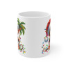 Mug Singe de Noël - Tasse Exotique et Amusante - Cadeau Fun et Festif pour les Fêtes