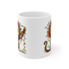 Mug Singe de Noël Lumineux - Tasse Amusante et Mignonne - Cadeau Parfait pour les Fêtes