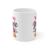 Mug "Meilleure Mamie du Monde" - Tasse Cadeau pour Mamie - Design Floral et Élégant