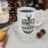 Mug "J'aime la Chasse et les Apéros" - Tasse Humoristique pour Chasseur - Cadeau Original
