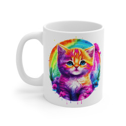 Mug Chaton Coloré - Tasse...
