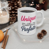 Mug "Unique, C'est Tellement Mieux que Parfaite" - Tasse Inspirante et Authentique - Cadeau Original