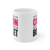 Mug Tasse humour C’est pas parce que je suis CANON que je cherche un BOULET" - Cadeau Drôle et Original pour Femme