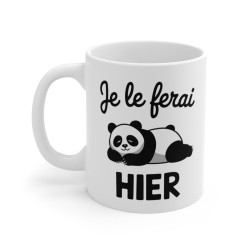 Mug Tasse  Panda "Je le...