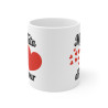 Mug "Ma Tata d'Amour - Coeurs et Tendresse" - Cadeau Émotionnel pour les Tatas Exceptionnelles