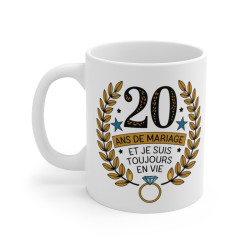 Mug "20 Ans de Mariage et...