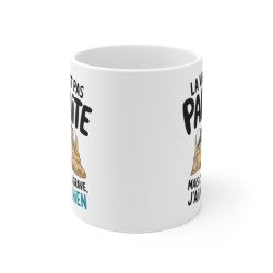 Mug Tasse Animal "La Vie n'est Pas Parfaite, Mais J'ai Mon Chien" - Idée Cadeau  pour les Amoureux des Chiens