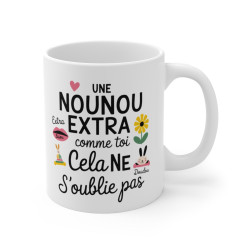 Mug Tasse "Une Nounou Extra Comme Toi" - Idée Cadeau Unique pour Nounou Extraordinaire