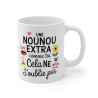 Mug Tasse "Une Nounou Extra Comme Toi" - Idée Cadeau Unique pour Nounou Extraordinaire