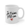Mug Tasse Je t’aime - Idée Cadeau Humoristique et Affectueux pour couple