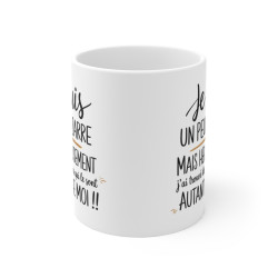 Mug Tasse "Je Suis Un Peu Bizarre Mais Heureusement J’ai Trouvé Des Amies - Cadeau Drôle et Complice pour Amies Spéciales