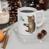 Mug Tasse Animal Chat Chaton et Libellule" -Idée cadeau  Douceur et Nature pour enfants et adultes