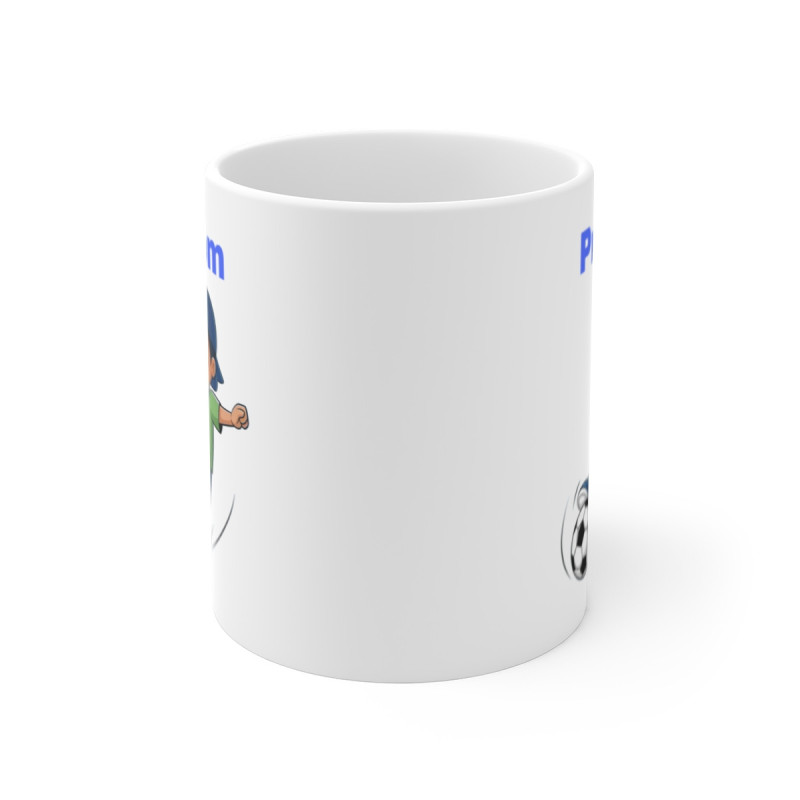 Mug Personnalisable Football Enfant - Cadeau Unique avec Prénom pour Fans de Foot