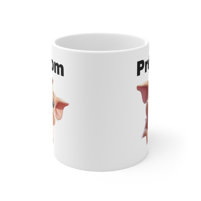 Mug Tasse Personnalisé Animal Cochon Drole - Idée Cadeau Amusant et Unique pour enfants et adultes