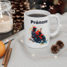 Mug Personnalisé Motard Rouge - Cadeau Unique et Original pour Passionnés de Moto