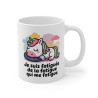 Mug Tasse  Licorne "Je suis fatiguée de la fatigue" - Cadeau Drôle et Adorable