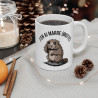 Mug Tasse Drôle Animal Humoristique "J'en ai marre (motte)" - Illustration de Marmotte pour enfants et adultes