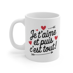 Mug Tasse à Café Amour "Je...