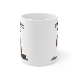 Mug Tasse Humoristique Animal "J'en ai marre (motte)" – Cadeau drôle et original