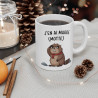 Mug Tasse Humoristique Animal "J'en ai marre (motte)" – Cadeau drôle et original