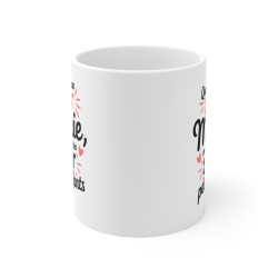 Mug Tasse "Super Mamie – Super Petits-Enfants" –  Idée Cadeau  pour Mamie