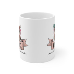 Mug  Tasse Merci Chouette -  Idée Cadeau Original pour Dire Merci et Remercier