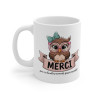 Mug  Tasse Merci Chouette -  Idée Cadeau Original pour Dire Merci et Remercier