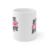 Mug Tasse Drôlé "Si Petite et pourtant si Chiante" -Idée cadeau  Humour et Originalité pour Femme