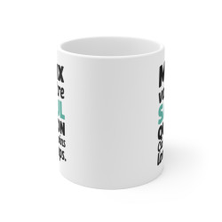 Mug Tasse Humour "Mieux vaut être saoul que con, ça dure moins longtemps" - Idée Cadeau Drôle et Original