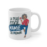 Mug Tasse La Plus Cool Mamie du Monde" – Cadeau Drôle et Original pour Grand-Mère