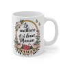 Mug Tasse "La Meilleure et si Douce Maman" – Cadeau Tendre et Élégant pour les Mamans
