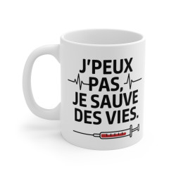 Mug Tasse "J'Peux Pas, Je...