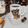 Mug Tasse Animal "Petit Chien Joyeux" –Idée  Cadeau Mignon et Plein de Vie pour enfants et adultes