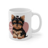 Mug Yorkshire – Tasse Adorable, Idée Cadeau pour Amoureux des Chiens, Animaux,  Pour Enfants et Adultes