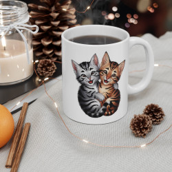 Mug Chatons – Tasse Adorable pour Enfants et Adultes, Idée Cadeau pour Amoureux des Chats