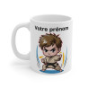 Mug Karaté Personnalisable – Tasse, Idée Cadeau pour Enfants et Adultes, Passionnés d'Arts Martiaux