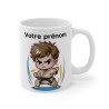 Mug Karaté Personnalisable – Tasse, Idée Cadeau pour Enfants et Adultes, Passionnés d'Arts Martiaux