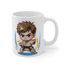 Mug Karaté Dynamique – Tasse, Idée Cadeau pour Enfants et Adultes, Passionnés d'Arts Martiaux