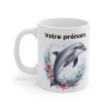 Mug Dauphin Personnalisable – Tasse, Idée Cadeau Unique pour Enfants et Adultes