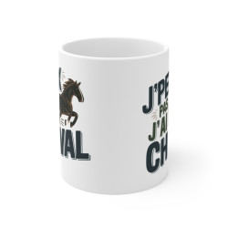 Mug J'Peux Pas J'ai Cheval – Tasse pour Passionnés d'Équitation