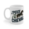 Mug J'Peux Pas J'ai Cheval – Tasse pour Passionnés d'Équitation