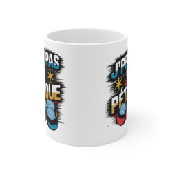 Mug Tasse "Je Peux Pas, J'ai Pétanque" – Idée cadeau pour les Amateurs de Boules