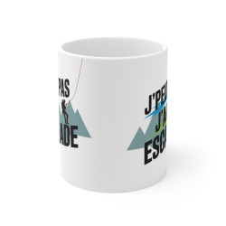 Mug Tasse Sport J'Peux Pas, J'Ai Escalade" – Idée cadeau pour les Passionnés de Grimpe