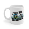 Mug Tasse Sport J'Peux Pas, J'Ai Escalade" – Idée cadeau pour les Passionnés de Grimpe