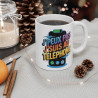 Mug Tasse "J'Peux Pas, J'Suis au Téléphone" – Cadeau Original et Humoristique pour les Accros à la Technologie