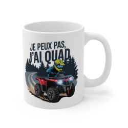 Mug Tasse "J'Peux Pas, J'Ai Quad" – Idée cadeau pour les Passionnés de Quad