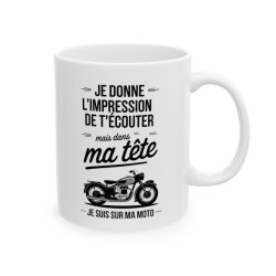 Mug Moto "Je Donne...