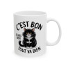 Mug Tasse Animal Chat "C'est Bon, Je Vais Bien, Tout Va Bien"