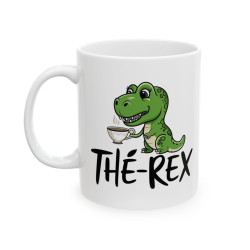 Mug Drôle "Thé-Rex" – Idéal pour les Amateurs de Thé et Fans de Dinosaures